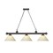 Z-Lite Cordon 3 Light Billiard, Bronze & Golden Mottle 2306-3BRZ-AGM14 - alternate 8